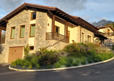 Casa tradicional cántabra adaptada a construcción pasiva